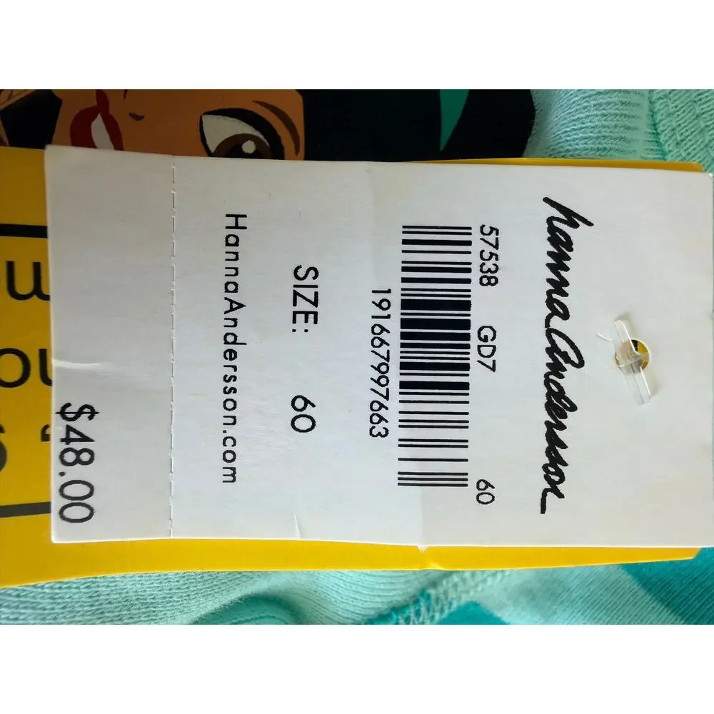 Hanna Andersson Disney Aladdin Organic Cotton Pajamas New